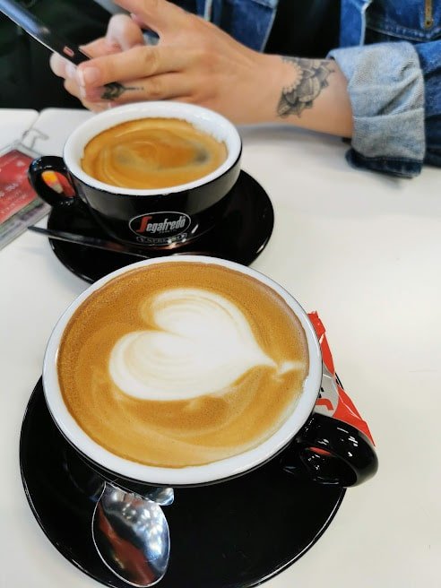 kawa w Berlinie