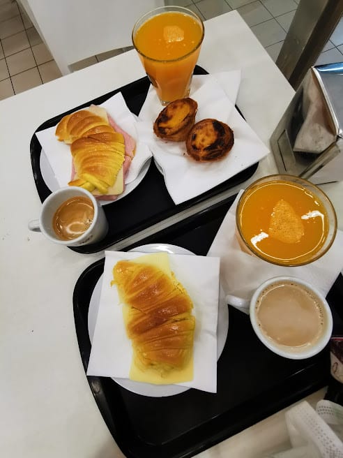 śniadanie w Portugalii